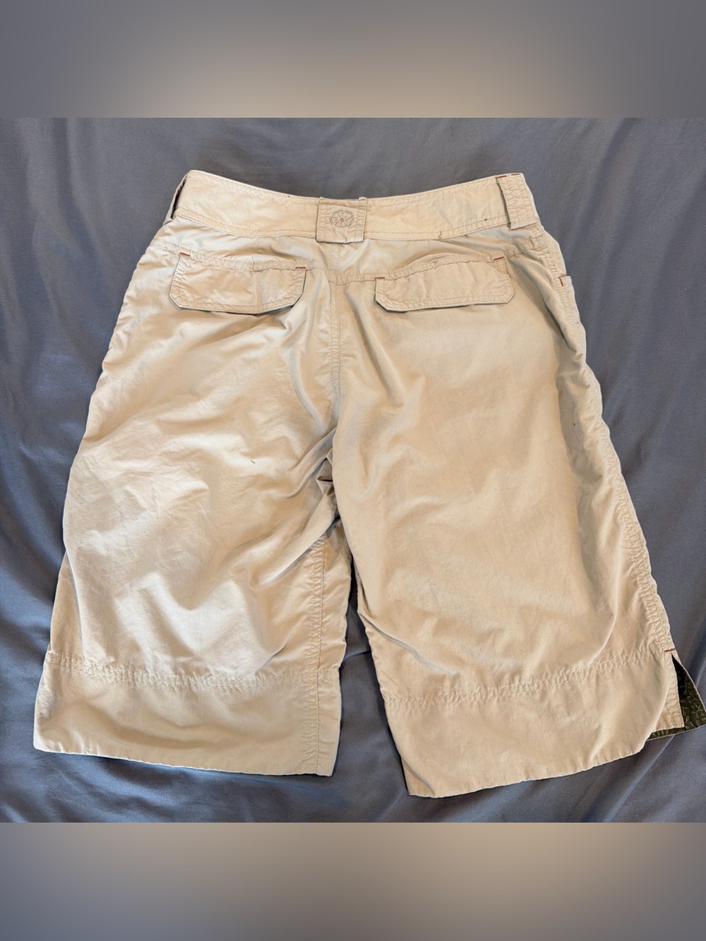 Outdoor Research Hiking Bermuda Shorts Utility Women's Size M Nylon Tan - Picture 2 of 5